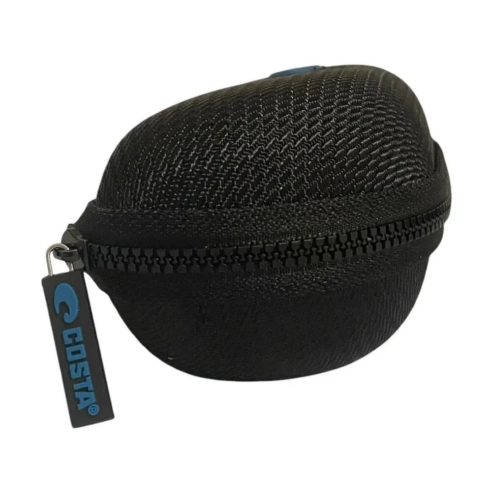 Costa Clam Zip Closure Sunglasses Hard Case Black Fits Most Standard Sizes NEW